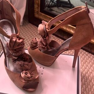 Bakers Tan Floral Women's Heels